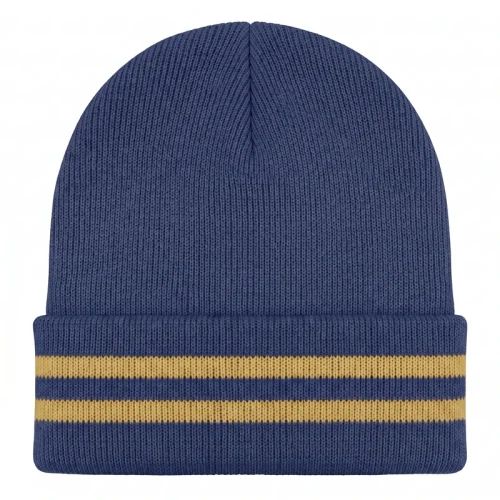 BEANIES NAVY AND GOLD