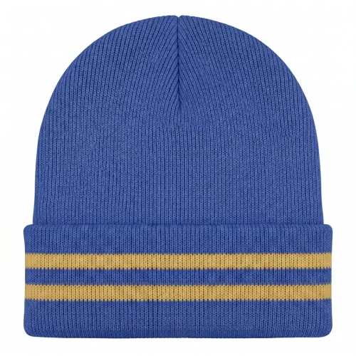 BEANIES ROYAL AND GOLD