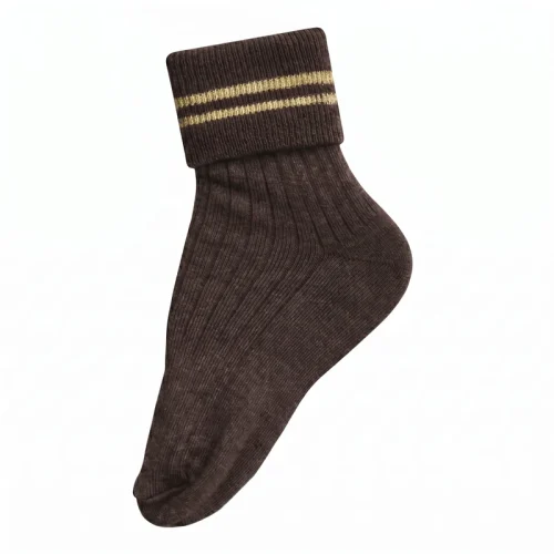 ANKLETS BROWN AND GOLD 9-12