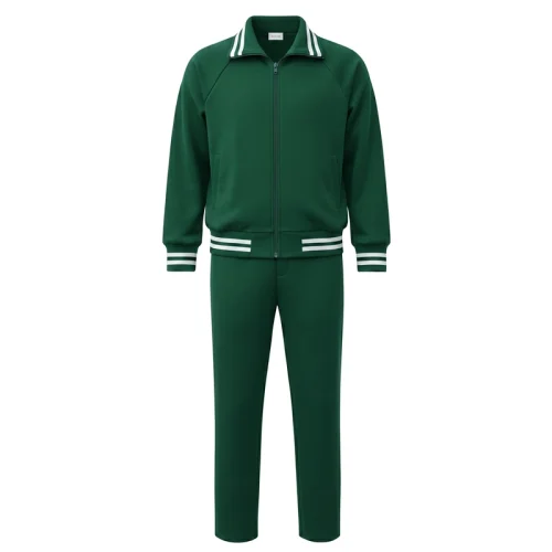 TRIACETATE TRACKSUITS GREEN AND WHITE 44