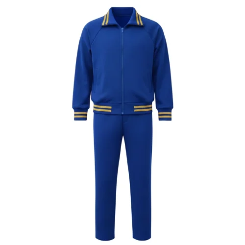 TRIACETATE TRACKSUITS ROYAL AND GOLD 44